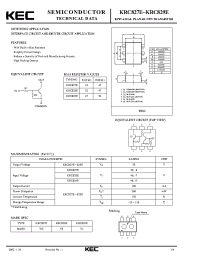 Datasheet KRC827E manufacturer KEC